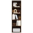 thumbnail image 6 of SONGMY LUDER Book Shelf, 5-Tier Bookshelf, Bookcase, 9.4" x 15.8" x 52", for Living Room, Bedroom, Home Office, Amber Pine, 6 of 6