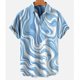 thumbnail image 3 of Camisas hawaianas 2024 para hombres, divertidas, con temática de amor, de gran tamaño, de manga corta, ropa juvenil y vital para las fiestas, blusa con cuello vuelto, 3 of 5