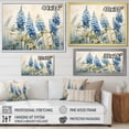 thumbnail image 4 of Designart "Simple Blue Bonnets In Meadow" Blue Bonnets Canvas Wall Art, 4 of 7