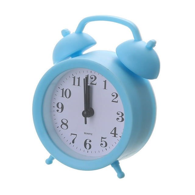 Despertador Twin Bell Cute Blue, 8,5 cm × 11,5 cm × 4 cm, ABS