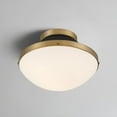 thumbnail image 4 of Crystorama Lighting Group Xan-8001 Xander 12" Wide Flush Mount Bowl Ceiling Fixture -, 4 of 7