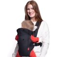thumbnail image 1 of Classic Baby Portabebés: Recién nacido a niño pequeño | Portabebés para entrar y salir | Negro | Ligero y cómodo | Babero extraíble para bebé | 8-35 libras (3.6-14 kg), 1 of 5