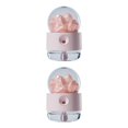thumbnail image 1 of Advancent Essential Oil Diffuser Himalayan Salt Light Humidifier Diffuser 2piezas Rosa, 1 of 1