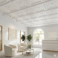 thumbnail image 5 of 223 - Economy 2 ft. x 4 ft. Drop-in PVC Ceiling Tile In Plain White (400 Sq. ft. / Pack) - 50 Pieces, 5 of 16
