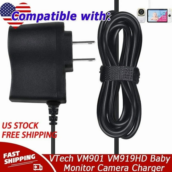 Charger Compatible with VTech VM901 VM919HD Baby Monitor Camera