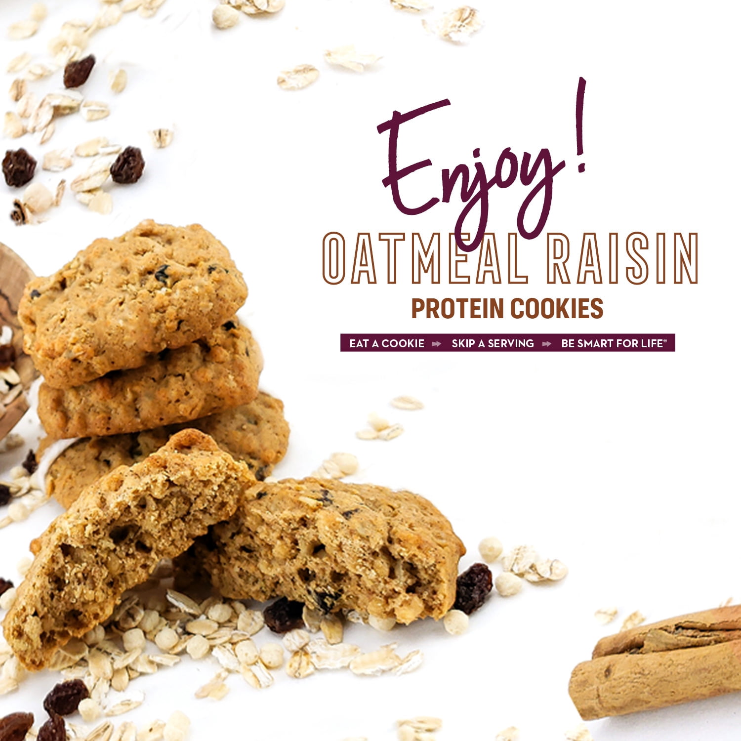 Smart for Life Cookie Diet 2 Week Kit - 1 Week Chocolate, 1 Week Oatmeal Raisin