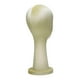 thumbnail image 2 of Soporte para sombreros con cabeza de maniquí, multiusos, para guardar sombreros y pelucas. Color amarillo, 2 of 9