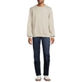 thumbnail image 3 of Tahari Long Sleeve Hoodie Pullover Crew Neck Active Fit Sweatshirt (Men's), 1 Pack, 3 of 6