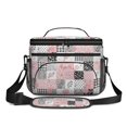 thumbnail image 2 of Lunch Box Pioneer Flower Floral Print Pattern Insulated Lunch Bag for Women Men,Medium Leakproof Lunchbox Cooler Bag Adjustable Strap,10 X 6.7 X 8 Inches, 2 of 6
