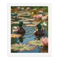 thumbnail image 5 of Paint By Numbers Kit for Adults Beginner - DIY Ducks Lotus Pond Tranquil Scene Canvas Painting Kits for Adults, Frameless Paint By Number for Adults for Home Wall Decor 16x20 Inch, 5 of 7