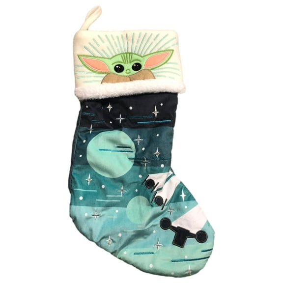 Star Wars LED Light Up Baby Yoda The Child Madalorian Holiday Christmas Stocking