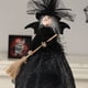 thumbnail image 4 of Xihbxyly Muñeca de Bruja de Halloween, Tela de Seda, Decoración de Palo de Escoba, Versátil para Mesa o Copa de Árbol, Decoración de Fiesta Espeluznante, Perfecta para Reuniones de Halloween, Tamaño, 4 of 7
