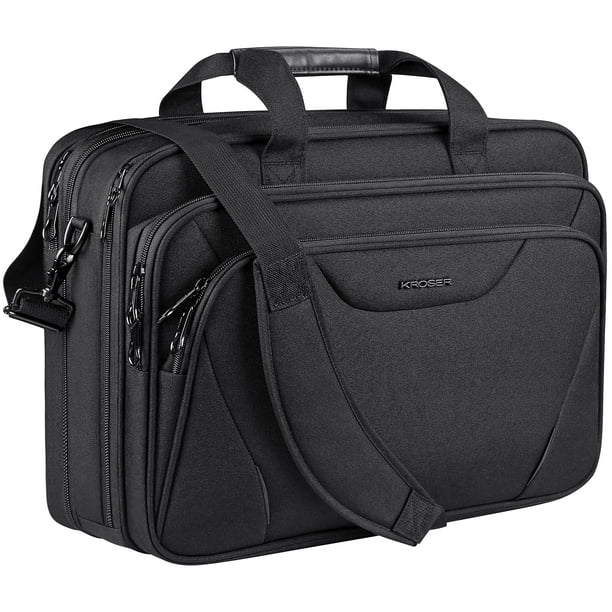 Maletín para portátil KROSER Premium Briefcase 17.3 pulgadas, repelente al agua
