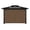 Brown, variant on Aoodor 12' x 16' Gazebo Curtain Set Protecting Privacy Side Walls 4 Panels, Curtain Only - Grey