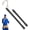 Mix, variant on Flexible Shaft Extension, 1/2 Flexible Shaft Extension, Electric Ratchet, Extender Torque Socket, Tool for Tight Reach, Bendable Wrench Bit with Spring Steel, Portable Impact(250MM)