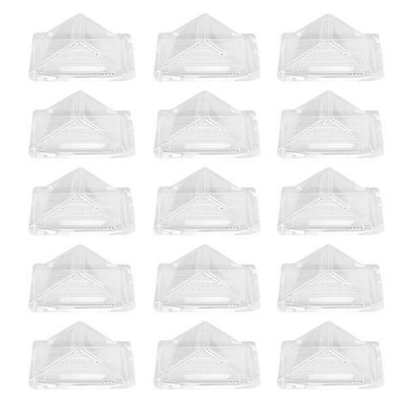 100pcs Sandwich Packing Box Clear Plastic Sandwich Bag Sandwich Triangle Bag