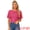 Hot Pink, variant on DARING DIVA Women's Costume Sequin Clubwear Blouses T-Shirts M Red