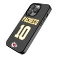 thumbnail image 2 of Keyscaper Isiah Pacheco-Black Kansas City Chiefs iPhone Magnetic Bump Case, 2 of 7