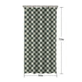 thumbnail image 5 of Navy and Beige Checkerboard Pattern Shower Curtain 36"x72" ,Bathroom Decorative Shower Curtains Set with 12 Hooks,Modern Waterproof Washable Shower Curtain, 5 of 6