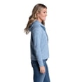 thumbnail image 3 of Fruit of the Loom Women's Sweater Fleece Quarter Zip Pullover, Sizes S-2XL, 3 of 8