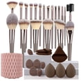 thumbnail image 1 of 3-20PCS Makeup Brushes Set Eyeshadow Fluffy Foundation Concealer Blush Highlighter Storage Box Female Cosmetics Beauty Tools,makeup brush set, 1 of 27