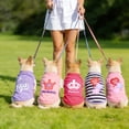 thumbnail image 7 of 4 Pack Cute Pink Girl Boy Dog Shirts, Soft Breathable Small Dog Clothes for Chihuahua, Teacup & Female Male Puppies, 7 of 7