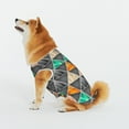 thumbnail image 4 of LNWH Triangle Abstraction Pattern Dog Clothes, Breathable Warm Cotton Pet Clothes XX-Large, 4 of 8