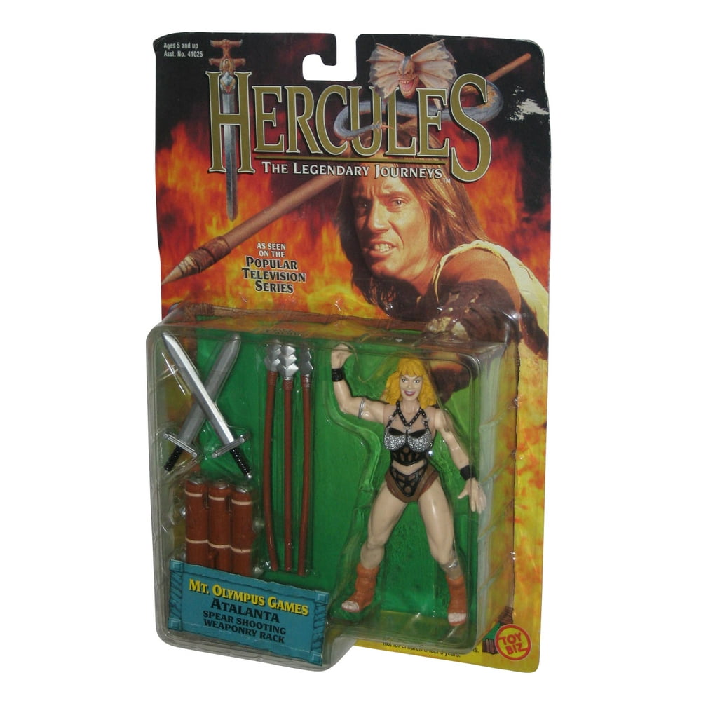 Hercules The Legendary Journey's Atalanta Toy Biz Figure w/ Spear
