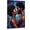 Frame-style, variant on African American Couple Kissing Canvas Posters Wall Art, Black Love Afrocentric Decor Golden Tribal Pattern Prints for Living Room Bedroom Home Decorations