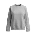 thumbnail image 2 of cocolona Oversized Pullover Sweatshirts for Women Long Sleeve Crew Neck Shirts Loose Fit Solid Color Fall Tops with Pockets, 2 of 6