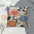 thumbnail image 2 of COMIO  Colorful Floral Pillow Covers  Boho Throw Pillow Covers Material Flowers Modern Couch Pillowcase for Bedroom Sofa Living Room Home Indoor Outdoor Decor, 2 of 5