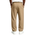 thumbnail image 6 of Mens Casual Cargo Pants with Multi Pockets Workout Joggers Stretch Sweatpants Hiking Drawstring Pants, 6 of 7