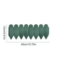 thumbnail image 3 of TZYUDK Garden Edge Border Decoration Garden Fence Flower Bed Border Is Suitable For Terrace Walkways And Courtyards Affordable Useful Green, 3 of 6