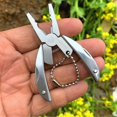 thumbnail image 7 of Multi-Function Tortoise Back Pliers, All-in-One Wire Cutter, Knife and Crimping Tool for DIY Repair and Emergency Kits, Multi-Tool Pliers, Repair Tool,Silver,1PC, 7 of 7