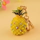 thumbnail image 3 of LLavero de coche de bolsa fina, colgante de llave de coche de piña de circonita cúbica con incrustaciones completas, lindo de gama alta coreana, pequeño regalo de diamantes de imitación, 3 of 4