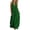 #0204-Green, variant on Women's Summer Maxi Dress Flowy V Neck Sleeveless Casual Beach Vacation Sundresses Boho Long Dress