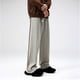 thumbnail image 4 of Pantalones cargo de poliéster con laminación lateral y cordón ajustable de color liso para hombre, 4 of 6