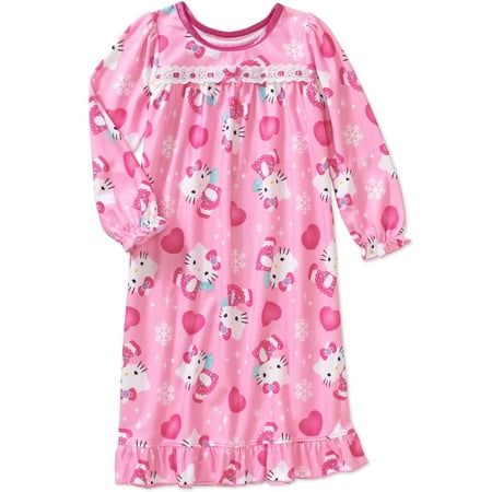 - Baby Girls 12m-4t Flannel Granny Style Nightgown Pajama