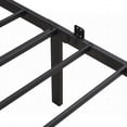 thumbnail image 6 of Queen Size metal platform bed frame,no box spring needed,black for master bedroom, 6 of 14