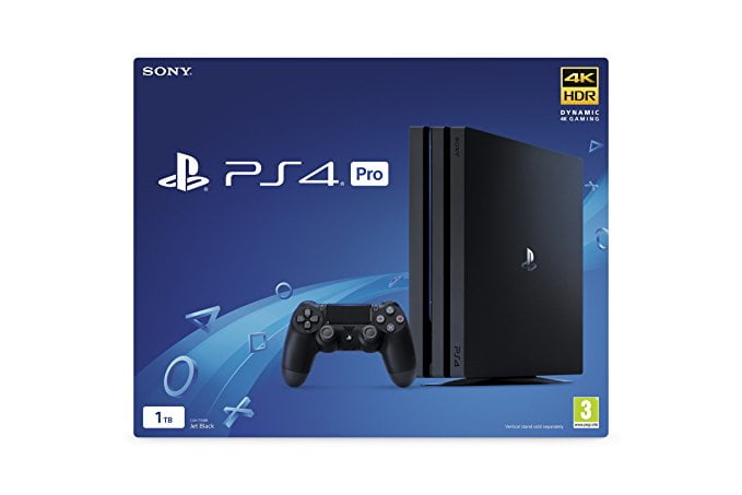 Restored Sony PlayStation 4 Pro 1TB Console, Black, RB3001510 (Refurbished)  