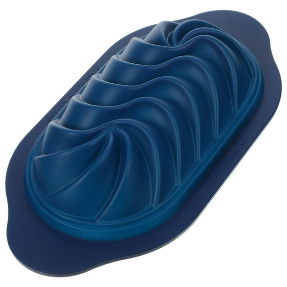 Milisten Silicone Bread Pans Silicone Loaf Mold Navy Metal Frame 1Pack
