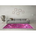 thumbnail image 3 of Ahgly Company Indoor Rectangle Persian Pink Traditional Area Rugs, 2' x 4', 3 of 4