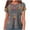 (Type 3)Gray, variant on Patlollav Tops for Women Causal Round Neck Print Blouse Short Sleeve T-Shirt Summer Tops
