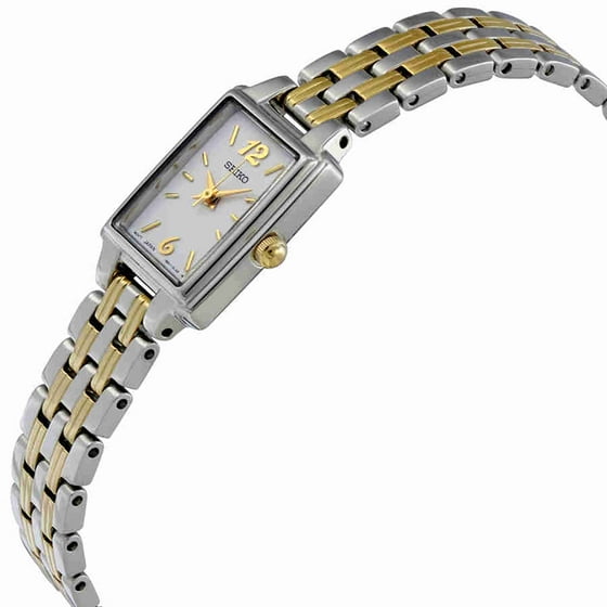Seiko Women's Rectangular Face Bracelet Watch SXGL59