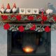 thumbnail image 5 of Precios Reducidos, Árbol de Navidad Frutal Decoración Puerta de Casa Poinsettia Árbol de Navidad Árbol Árbol Akmoler, 5 of 9
