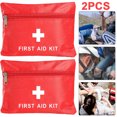 thumbnail image 1 of Kuymtek 2 Uds Botiquín Médico Primeros Auxilios Portátil Al Aire Libre Camping Bolsas Medicina Vacías, 1 of 8