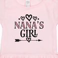 thumbnail image 3 of Inktastic Nana Girl Granddaughter Gift Girls Toddler Dress, 3 of 4