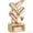 Natural, variant on Buildhom 3-Tier Small Tree Bookshelf with Drawer, Desktop Wood Bookcase, Mini Display Shelf for Home Office, Bedroom, Natural