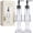 2pcs, variant on Christmas Nutcracker Soap Dispenser, Refillable Lotion Pump with Bottle