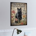 thumbnail image 3 of Floral Black Cat Themed Jigsaw Puzzles 500 Piece for Adults Families Challenging Fun Pieces Fit Together Challenging Puzzle Perfect for Game Nights Cat Gifts, 3 of 6